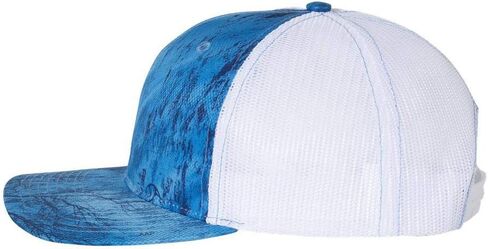 Tropic Hats Embroidered Bluefin Tuna 6 Panel Fishing Trucker Snapback Cap in Saudi Arabia