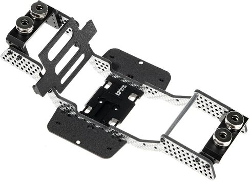 طقم هيكل من ألياف الكربون RampCrab لـ SCX24، انزلاق بزاوية 7 درجات، طقم هيكل LCG لـ SCX24 المحوري C10، JLU، Bronco، Deadbolt in Kuwait