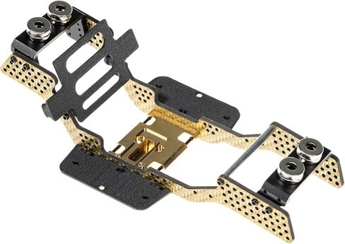 طقم هيكل من ألياف الكربون RampCrab لـ SCX24، انزلاق بزاوية 7 درجات، طقم هيكل LCG لـ SCX24 المحوري C10، JLU، Bronco، Deadbolt in Kuwait