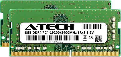 A-Tech 16GB DDR4 2400MHz RAM لـ ASUS TUF FX505DD ، FX505DT ، FX505DU ، FX505DV ، FX505DY LAPTOPS | PC4-19200 وحدة ترقية ذاكرة SODIMM 260-PIN in Kuwait