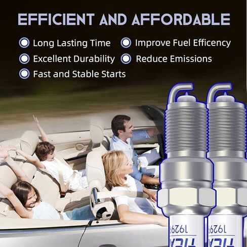 TICANEE Iridium Spark Plugs and Wires Set for Chevy 5.3L Silverado 1500 Suburban Avalanche Tahoe 4.8L 6.0L, 41 110 12621258 Spark Plugs Compatible with GMC Yukon Sierra in Saudi Arabia