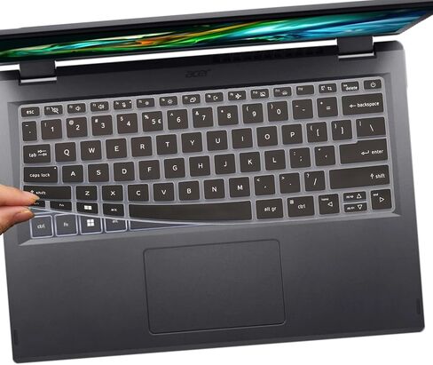 2pcs غطاء لوحة المفاتيح لـ Acer Aspire Vero 14 Av14-52p/52 ، Aspire Go 14 Ag14-31p ، Aspire 5 A514-545G/56M/55 ، Aspire 5 Spin 14 A5SP14-51MTN in Kuwait