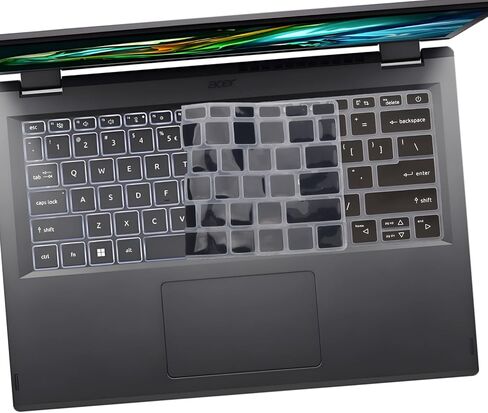 2pcs غطاء لوحة المفاتيح لـ Acer Aspire Vero 14 Av14-52p/52 ، Aspire Go 14 Ag14-31p ، Aspire 5 A514-545G/56M/55 ، Aspire 5 Spin 14 A5SP14-51MTN in Kuwait