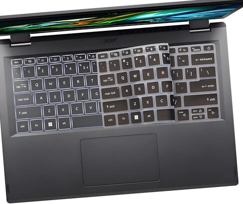 2pcs غطاء لوحة المفاتيح لـ Acer Aspire Vero 14 Av14-52p/52 ، Aspire Go 14 Ag14-31p ، Aspire 5 A514-545G/56M/55 ، Aspire 5 Spin 14 A5SP14-51MTN in Kuwait