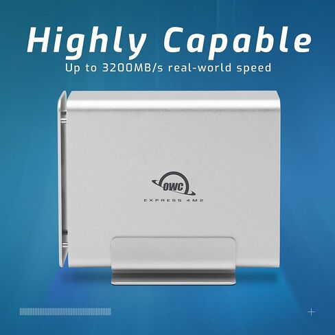 OWC Express 4M2 Four-Slot USB4 (40Gb/s) External Storage Enclosure for NVMe M.2 2230/2242 / 2280 SSDs (Enclosure with SoftRAID) in Saudi Arabia