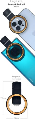 Marine Tank Filter Saltwater Coral Tank Photo de-Blue Light Macro Photography God Lens Cell Phone Clip (for Apple & andriod Phone) in Saudi Arabia