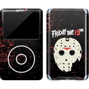 Skinit Decal MP3 Player Skin Compatible with iPod Classic (6th Gen) 80GB - Officially Licensed Warner Bros Friday The 13th Design