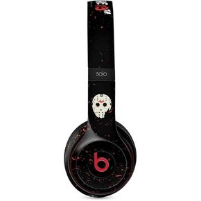 Skinit Skinit Audio Audio Skin متوافق مع Beats Solo 2 Wireless - Warner Bros المرخصة رسميًا يوم الجمعة 13th التصميم