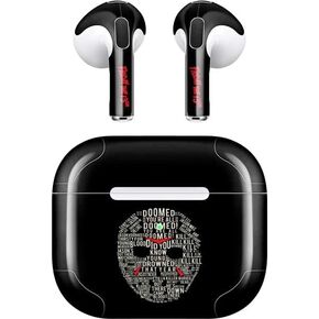 Skinit Decal Audio Skin Compatible with Apple AirPods (3rd Gen, 2021) - Officially Licensed Warner Bros Doomed Design