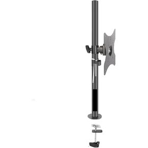 800mm DL-T600-180 Desktop Stand Full Motion 360 Degree Steel Monitor Holder 10"-32" Clamp Base Monitor Mount Arm Load 20kg(with Grommet Base)