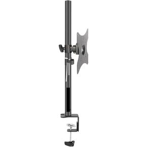 800mm DL-T600-180 Desktop Stand Full Motion 360 Degree Steel Monitor Holder 10"-32" Clamp Base Monitor Mount Arm Load 20kg(with Grommet Base)