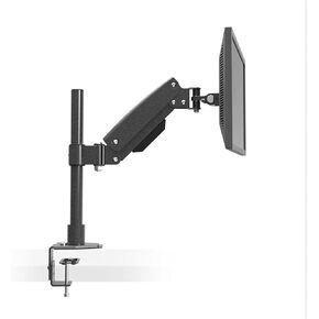 Desktop Clamping Heavy Duty Full Motion Gas Spring LCD LED Monitor Holder Arm Grommet Mount Height Adjustable Loading 10kgs
