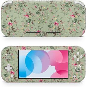 ZOOMHITSKINS Switch Lite Accessories, Compatible for Switch Lite Skin, Foliage Garden, 3M Vinyl, Durable & Fit, Easy to Install, Made in The USA