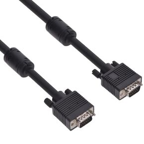 (20 Pack 15Ft SVGA Male to Male Cable w/Ferrite Core - 15 Feet