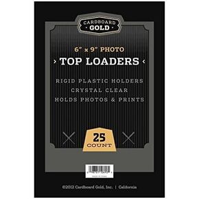 1x 25ct CBG 6X9 6" x 9" PRO Toploaders Keeps Photos and Memorabilia Ultra Protected