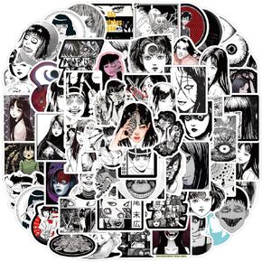 110Pcs Waifu Anime Theme Sticker Pack,Vinyl Waterproof Stickers Decals for Bottles, Laptops, Skateboards&Notebooks Stickers Gifts for Adult Teens (Girl-110)