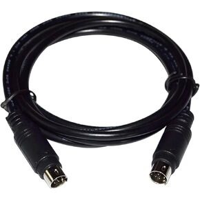 MINI DIN 8 PIN MD8 to MD8 8-PIN Male Adapter Data Cable for X5(D) MIDI Music Synthesizer to Host Port AG-002 for Macintosh(5m)