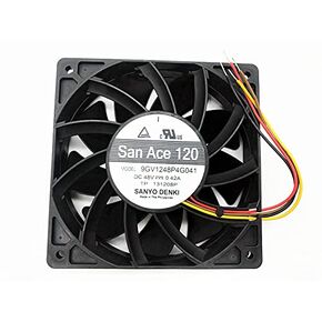9GV1248P4G041 120mm Fan DC48V 0.42A 120×120×25mm Server Fan