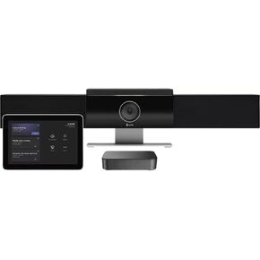 Poly Studio Small/Medium Room Kit for Poly PC Room Solution - Poly Studio Video Bar & Poly GC8 Touch Controller - Automatic Camera Framing - 4K Display - Noise Blocking Technologies - PC Not Included