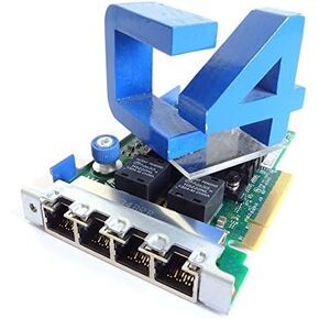 HP 665240-B21 ETHERNET 1GB 4-PORT 366FLR ADAPR (Renewed)