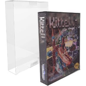 10 Pcs Clear Box Protectors Case for SEGA Genesis Master 32X, Premium Quality Clear Plastic Case Clear Display Cases Sleeve Protector Scratch Resistant Clear Case Anti- Dust/Scratch