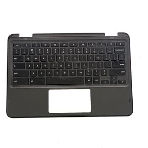 Replacement for Dell Chromebook 11 3110 2in1 Laptop Upper Top Cover Case Palmrest Keyboard Assembly Part No-Camera-Hole 0CKY67 CKY67