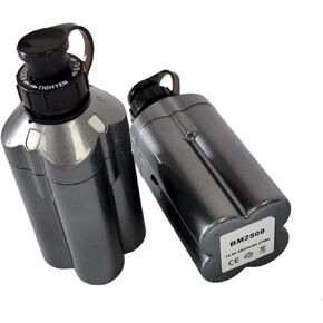 2PCS BM2300 بطارية بطارية عجلة صيد البحر الكهربائية للبحرية استبدال BM2900 BM2300N BM2000 BM2000II BM2300C BM2300 LB3100C LB3100N ، متوافق مع Daiwa Tanacom 750 Tanacom 1000،14.8v 2500mah