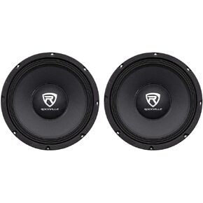 Rockville 2 RM104PRO 10" 1200 Watt 4-Ohm SPL Car Midrange Mid-Bass Pro Speakers
