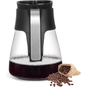 CP307 10 Cup Coffee Pot Replacement for Ninja Specialty Coffee Maker, Glass Carafe Compatible with Ninja CM401 CP300 CP301 CFP101 CFN601 CFP301 ect.