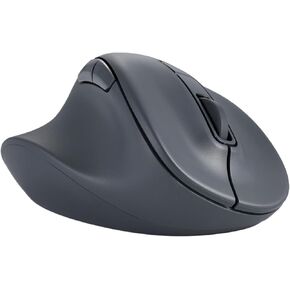 ELECOM Left Hand Bluetooth Wireless Ergonomic Mouse, Silent Click, 2000DPI, 5 Buttons, Optical Sensor, Compatible with PC, Mac, Laptop, EX-G, XLsize Black (M-XGXL31BBSKBK)