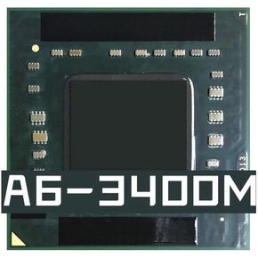 A6-3400M Laptop CPU Used 4-Core 4-Thread Mobile Processor 1.4 GHz 4M 35W Socket FS1