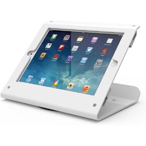 Kiosk Tablet Stand - 360 Swivel Base, Compatible with iPad 5 6 Gen, iPad Air 1,Air 2,Pro 9.7, All Metal Tablet Mount