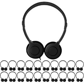 Bulk Headphones for School Classroom Students Teen Boys Girls and Adult (60 Pack)