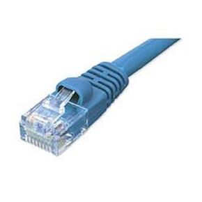 Cat6 Patch Cable, W/Boot 25Ft, Blue