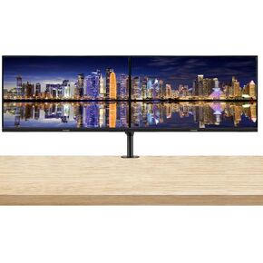 ViewSonic VX3267U-4K 32-inch 3840 x 2160 UHD 4K LCD IPS Monitor, 2-Pack Bundle with Ultra-Thin Bezel, Eye-Care, USB-C, HDMI, DisplayPort, Speakers, Desk Mount Dual Monitor Stand