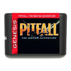 PITFALL THE MAYAN ADVENTURE 16bit MD Game Card For Sega Mega Drive For Genesis