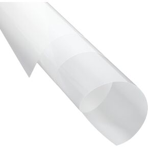 10 Pack White Lighting Diffuser Filter Sheet Overhead Lighting Gel Film 9.875"x22.875" X0.01" Smooth Overlay Lens for Softening Fluorescent LED Dimming Light Placed in Ceiling Light Cover