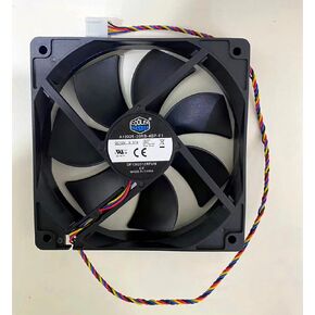 A12025-20RB-4BP-F1 Fan DC12V 0.37A 120×120×25mm Chassis Measurement Speed Control Fan A12025-20RB-4BP-F1