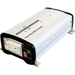Power Inverter 1000 Watt Continuous Output Power/ 2000 Watt Surge 8.3 Ampere Output More Than 90 Percent Optimum Efficiency