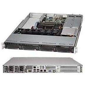 Supermicro SuperChassis CSE-815TQ-R706WB 700W/750W 1U Rackmount Server Chassis (Black)