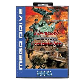 Advanced Military Commander Game Cartridge 16 Bit MD Game Card With-Retail-Box For Sega Mega Drive For Genesis Video Game Console