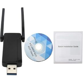 1300 ميجابت في الثانية 2.4 جم/5G USB 3.0 محول WiFi مع هوائي لسطح المكتب/MAC/الكمبيوتر المحمول