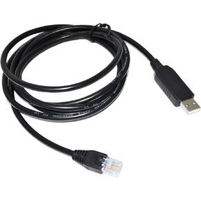 FT232RL CHIP USB to RJ45 RS232/RS485 Converter Serial Communication Cable for Hybrid Inverter to PC(1.8M,RS232 Cable)