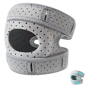 Wellknee Knee Brace, Adjustable Patellar Tendon Support Sleeves, Wellnee Patellar Pad Realign Knee Joint While You Move, For Meniscus, Osteoarthritis, Orthopedic, Knee Support for Athletes(1PCS)