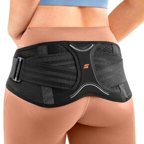 Sacroiliac Belt with Removable 3D Massage Pad, Hip Brace for SI Joints Pain, Lower Back Pain and Sciatica Nerve Relief, Anti-slip Si Joint Belt for Women,Gery.L