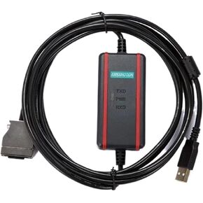 Suitable for PLC Programming Cable USB-CIF02+ Download Cable CPM1A/2A/CQM1/C200HS PLC Data Line