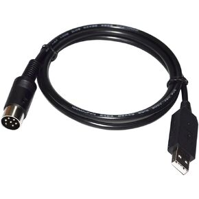 FT232RL USB to 6PIN DIN CAT Program Radio Cable for TS-450 TS-450S TS-680 TS-690 TS-790 TS-850 TS-940 TS-950 LD-150(1m)