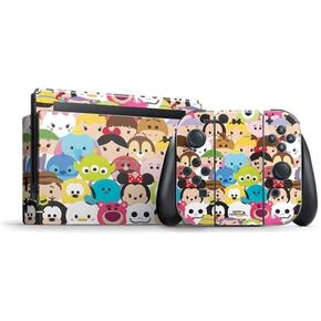 Skinit Skinit Gaming Gaming Skin متوافق مع Bundle Nintendo Switch - تصميم شخصيات الرسوم المتحركة Disney Tsum المرخصة