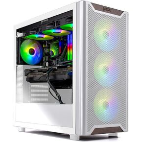 Skytech Gaming Chronos 3 Desktop PC, Ultra 7 265K 3.9 GHz(5.4 GHz Turbo), NVIDIA RTX 5080 16GB, Z890 Board, 2TB NVMe SSD, 32GB DDR5 RAM 6000 RGB, 850W Gold PSU, 360mm ARGB AIO, Wi-Fi, Win 11