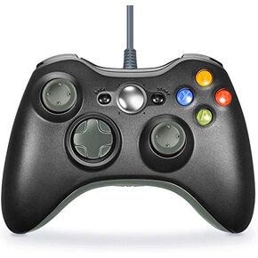 Wiresmith Classic Wired Controller for Microsoft Xbox 360 - Black